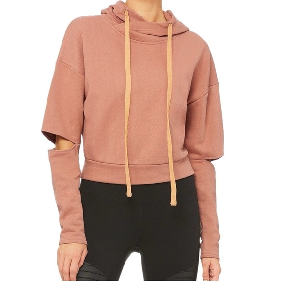 ALO Yoga Pink Hoodie - Picture 3 of 13